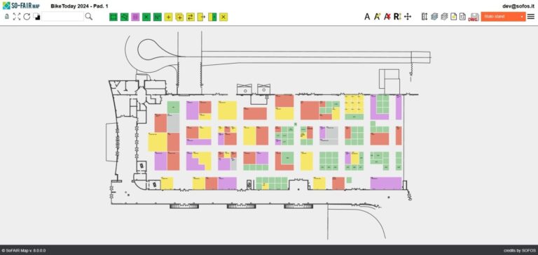 Funzionalità Area espositiva di SO-FAIR: software per la gestione fieristica